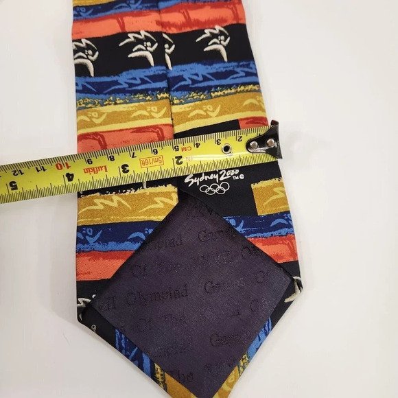 Sydney Olympics 2000  Davenport Tie Official Merchandise Referee Uniform Necktie - Picture 11 of 11